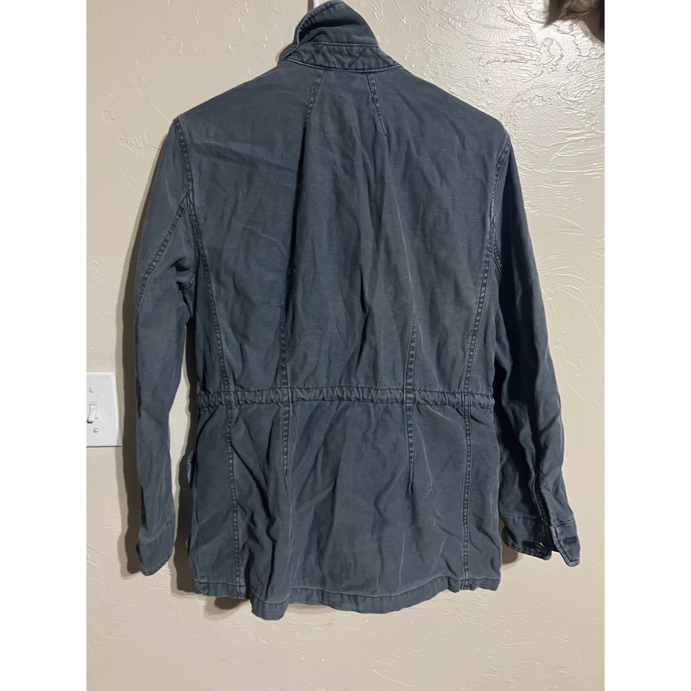Free People Not Your Brother's Surplus Utility Jacket Charcoal Gray Womens XS - Picture 6 of 15